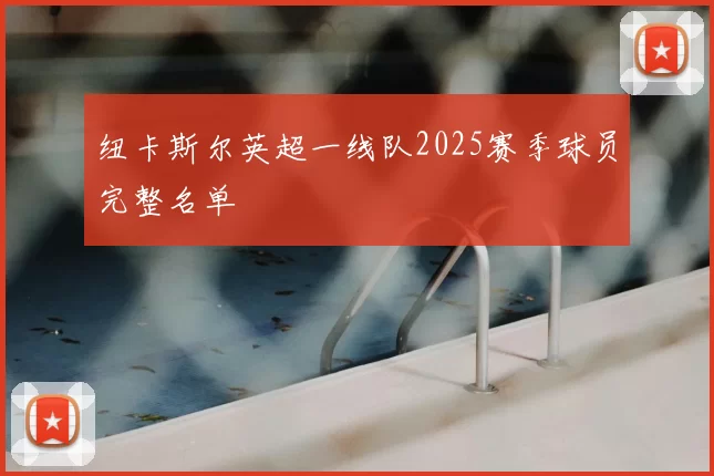 纽卡斯尔英超一线队2025赛季球员完整名单