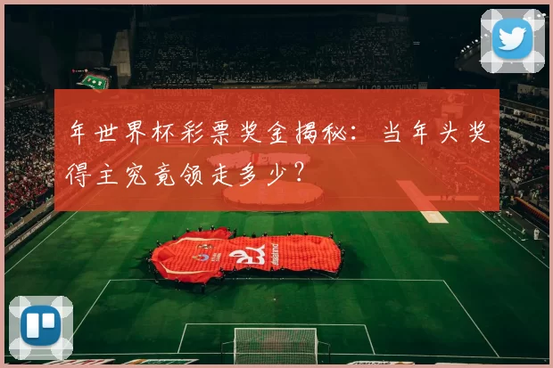 年世界杯彩票奖金揭秘：当年头奖得主究竟领走多少？